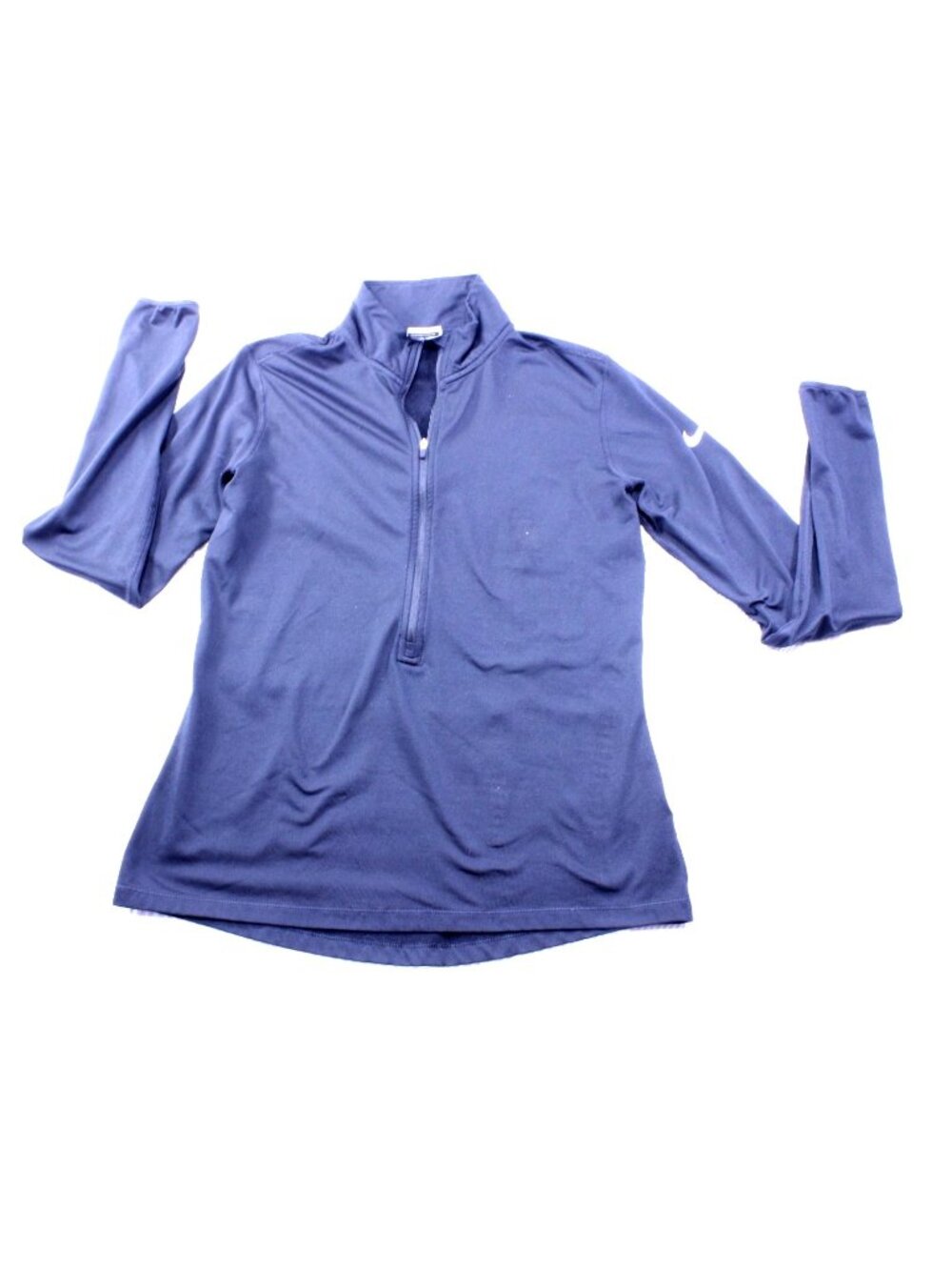 Nike‎ Pro Dri-Fit Womens Long Sleeve Pullover Quarter-Zip Black Size L